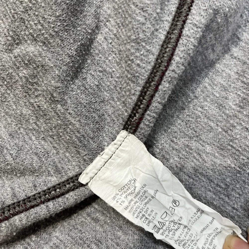 Tommy Bahama Reversible 1/4 Zip Sweater Mens 2XL Flipshore Maroon Gray Pullover